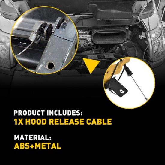 Hood-Latch Lock Release Cable Fits 2013-2018 Ford Escape2015-2018 Lincoln MKC A