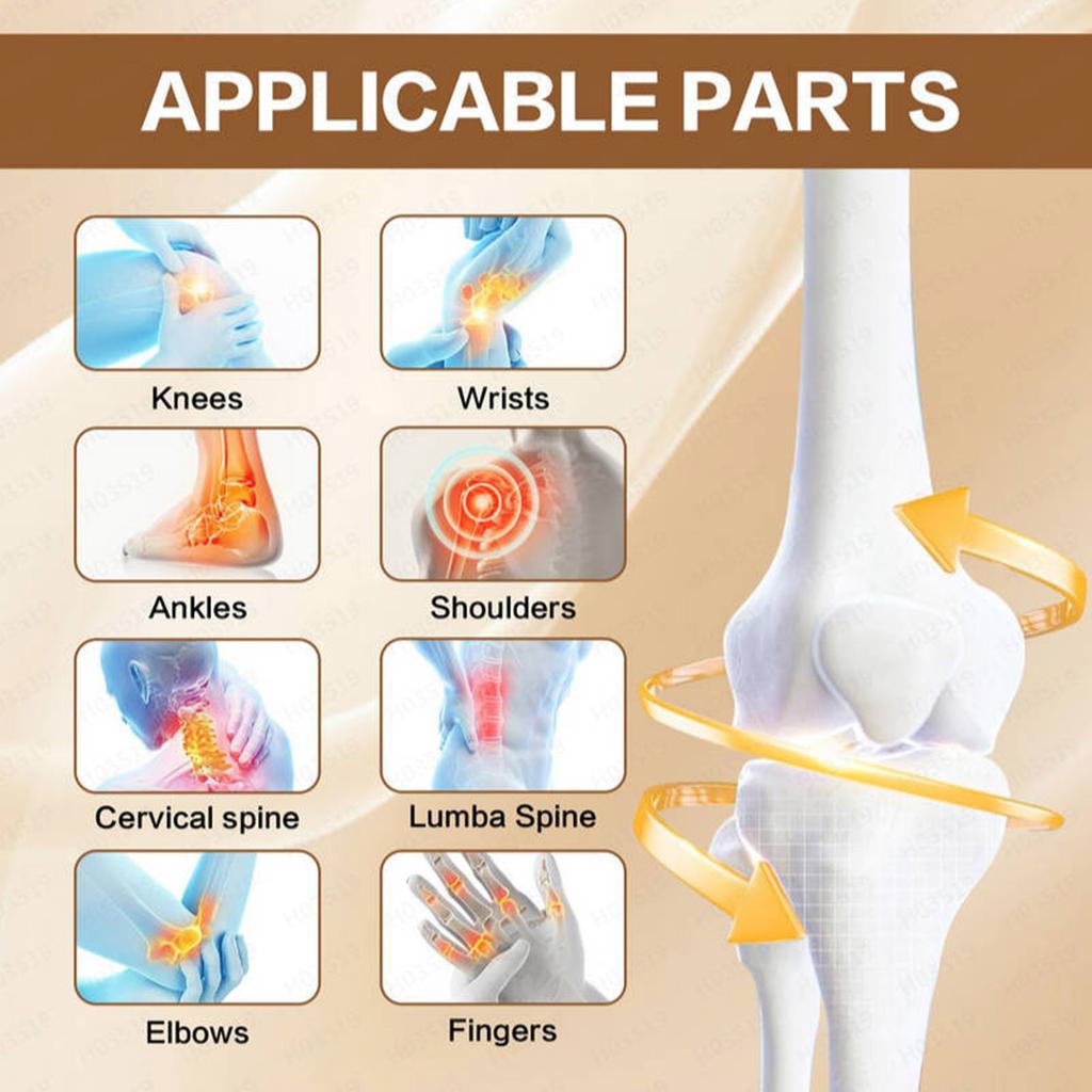 Крем для ухода за суставами Массажер для суставов Восстанавливающий и увлажняющий крем для кожи тела для естественного улучшения комфорта и здоровья