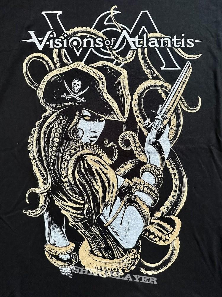 Visions of Atlantis 'Pirates Over England' t-shirt S-5XL Shirt CS002 Unisex T-Shirt