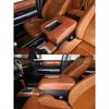 For Toyota Tundra 2007-2021 PU Leather Car Interior Center Console Lid Armrest Box Protection Cover Trim Interior Accessories