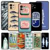 Чехол для телефона 'Сардины консервированные' для Xiaomi Mi 15 14 14T 13T 12T Pro 12 13 11 Lite 5G 11T Poco X6 X7 X5 Pro Мягкий чехол из ТПУ