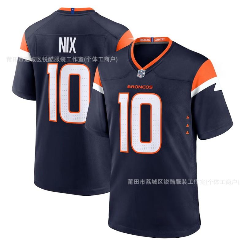 Denver Broncos NFL Football Jersey Surtrin II 2 Mens Womens Retro Style Team Fan Apparel Fall Winter