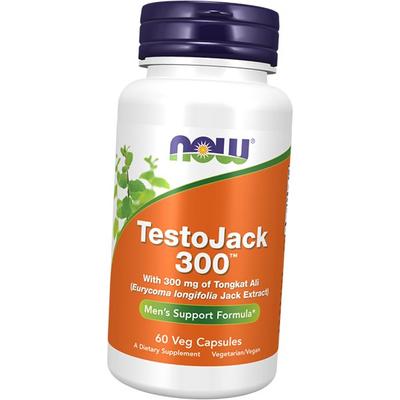 Тонгкат Али, Формула поддержки для мужчин, Testo Jack 300, 60вегкапс (08128019)