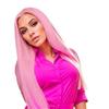 New European, American medium and long fashion wig, hot-selling color long