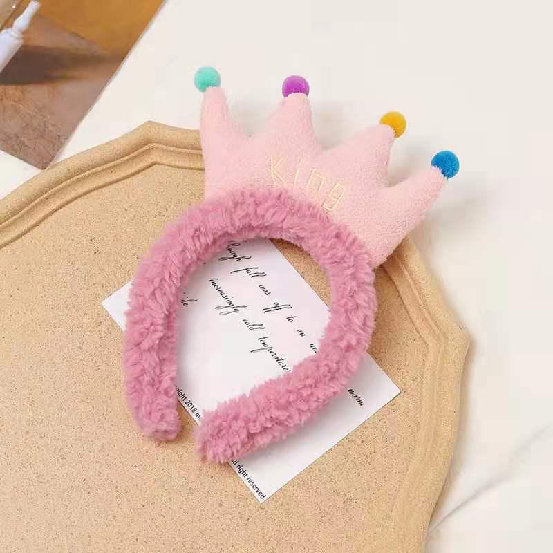Плюшевая повязка на голову Stella Lou Rabbit Ears - милый цветочный аксессуар для волос в стиле Микки Мауса для женщин