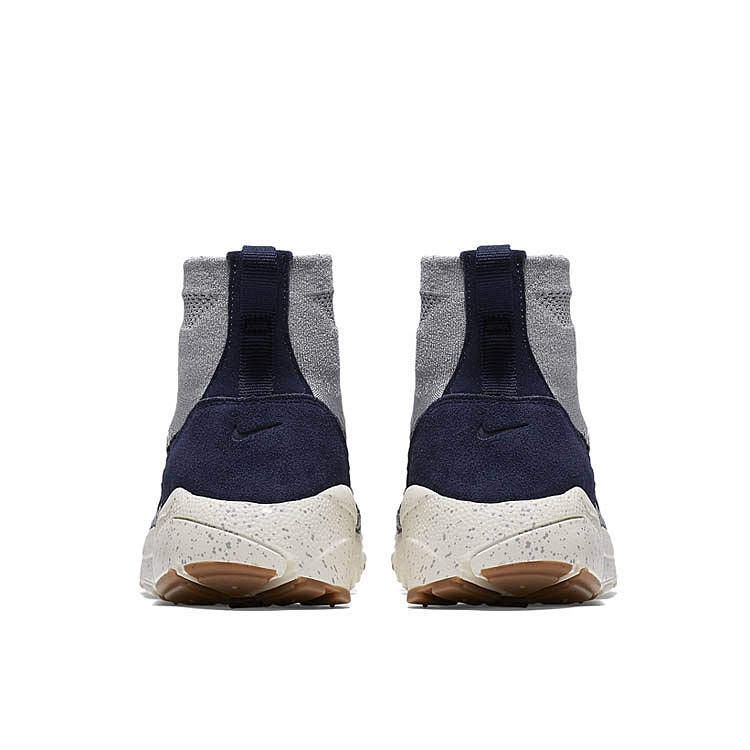 Nike Air Footscape Magista Flyknit Серый Волк Темно-Синий 816560-001