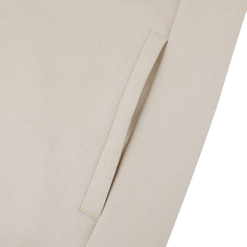 Мужские толстовки с капюшоном Li Ning Plain Stand Collar Open Front Casual Hoodie Oatmeal-Gray AWDT989-4