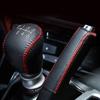 Accessories For Hyundai Creta Ix25 2018 2019 Leather Gear Head Shift Knob Cover Collars Handbrake Cover Case