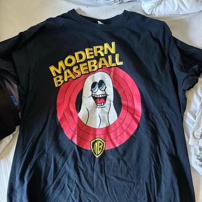 Vintage Modern Baseball Band Cotton Black T Shirt Concert S To 5xl Li020