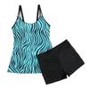 Women Two Piece  Swimsuits  Bathing Tank Tops With Shorts Athletic Swimwear