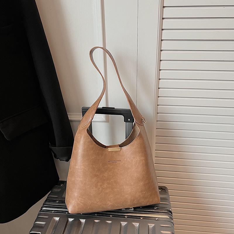 Премиальная ретро-сумка женская новая осенне-зимняя модная сумка через плечо большой вместимости дорожная сумка