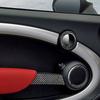 For Mini Cooper R56 R55 R57 2007-2010 Real Carbon Fiber Sticker Radio Control Shift Lift Panel Car ide Decorative Accessories