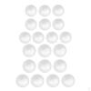 20 Pieces White Polystyrene Foam Balls Christmas Decoration for DIY Ornament Modeling Cm 5cm