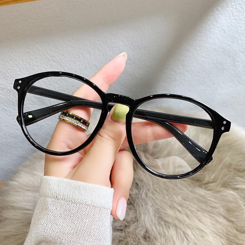 Women'S Finished Myopia Glasses Trendy Anti-Blue Light Optical Computer Eyewear Unisex Fashionable Minus Diopter Glasses 0~ -6.0