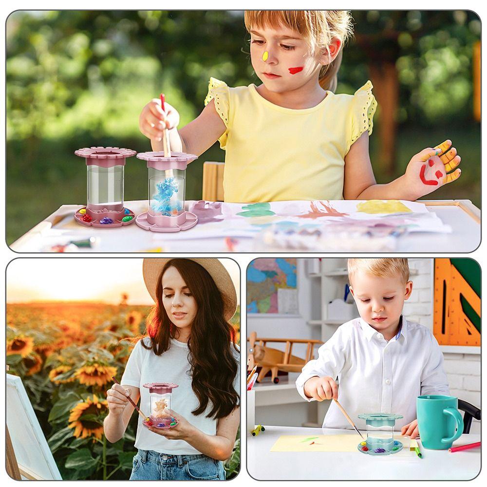 Органайзеры для кистей с держателем для кистей, стаканчик для промывки, очиститель для кистей, каллиграфия