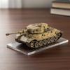 Модель танка в масштабе 1/144, Детализированная, Вторая мировая война, Подвижная башня, Коллекционная фигурка для коллекционеров,