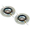 25.4mm Imported Metal Titanium Film Silk Side Diaphragm 25 Core Tweeter Treble Voice Coil Speaker Repair Film 6Ohm