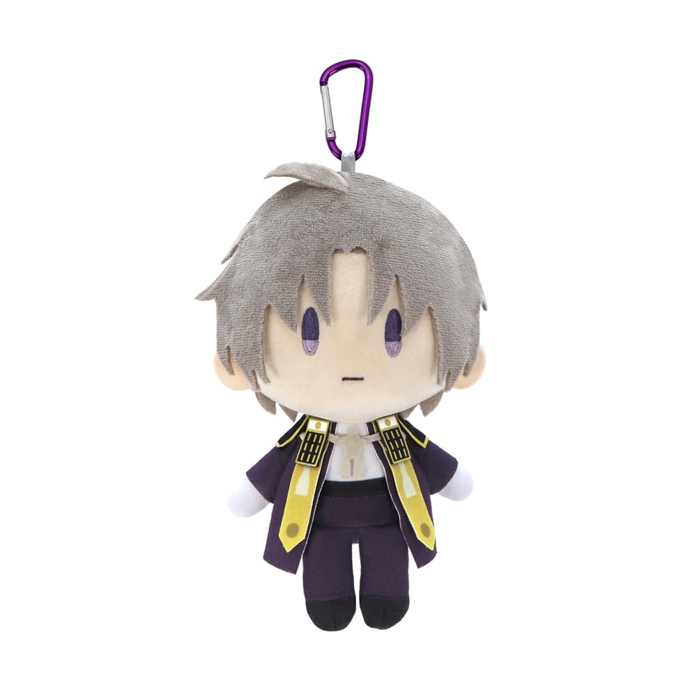 Kuji всех Touken Ranbu ONLINE Приз Oban Sanpo Heshikiri Hasebe Плюшевая игрушка Oban с карабином ~Oban Kuji~ C