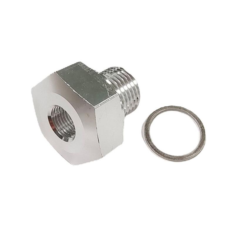 Фитинг для труб из нержавеющей стали Шестигранная заглушка Датчик кислорода O2 Приварная бобышка Резьбовая бобышка M16x1.5 Автоаксессуары с прокладкой