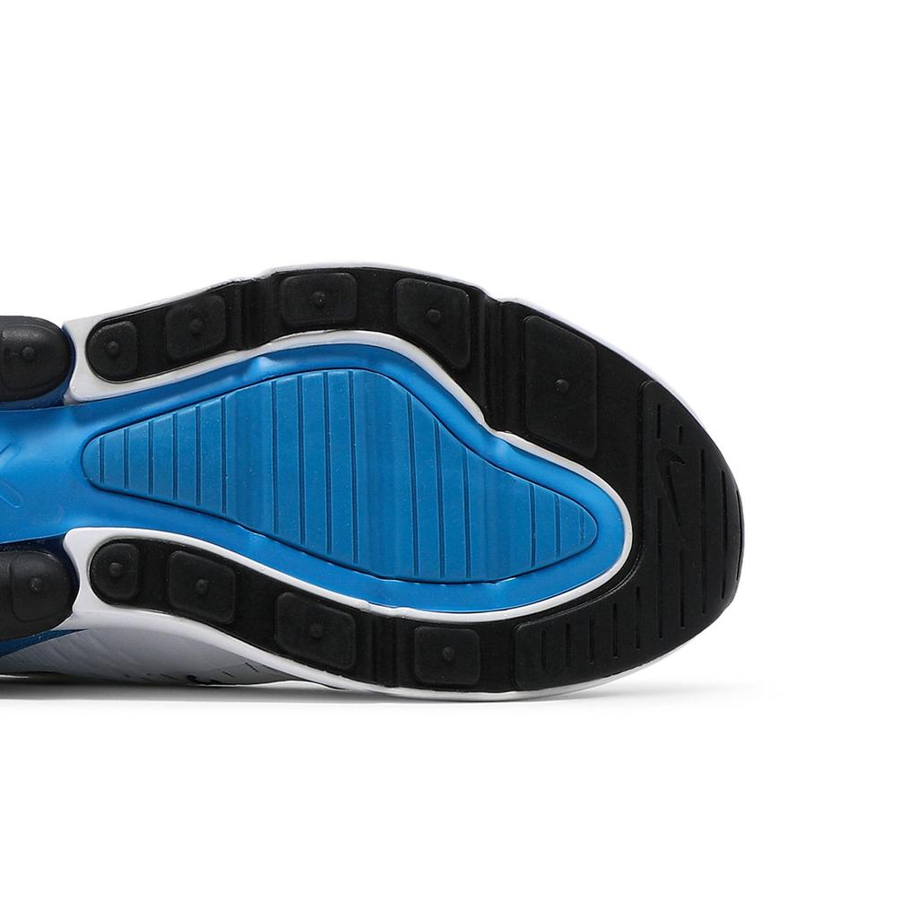 Nike Air Max 270 'Белый Фото Синий' (унисекс) Белые / Черные-Фото Синие-Чистый Платиновый Беговые Кроссовки AH8050 110