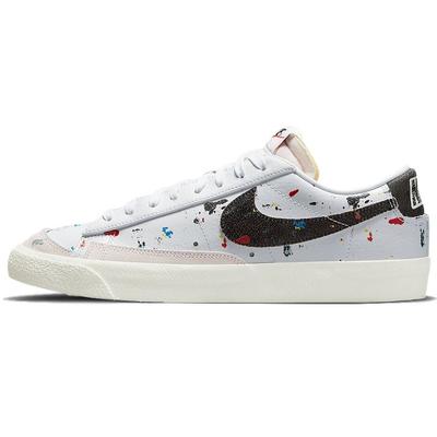 Мужские кроссовки Blazer Low 77 Paint Splatter White Sail Black DJ1517-100