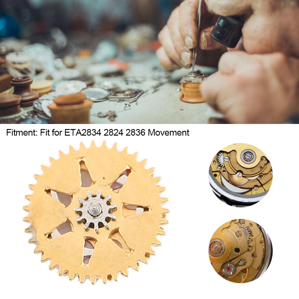 Automatic Three Wheel Watch Replacement Part for ETA2834 2824 2836 Movement