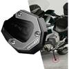 Foot Side Stand Enlarger for B&MW K1600B K1600GT K1600 GTL 2017-2023 Motorcycle Kickstand Extension Foot Side Stand Enlarge Pad(Black-K1600GT)