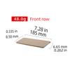 For Honda CR-V CRV 2017-2022 Gray/Beige Replacement Cover Windshield Car Sun Visor Interior Mirror Cover