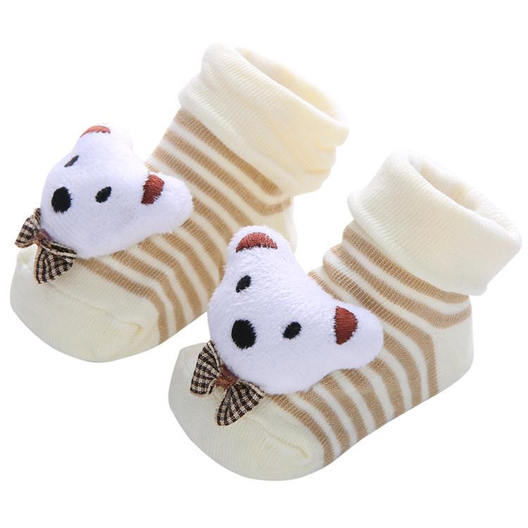 3D Baby Soccer Socks Anti-Slip Cotton Infant Socks Cute Football Pattern Soft Newborn Toddler Socks for Baby
