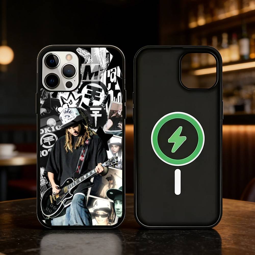 Чехол для телефона Tom K-Kaulitz для iPhone 17,16,15,14,13,12,Plus,Pro,Max Для магнитной беспроводной зарядки