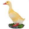 Simulation Duck Decor Artificial Resin Craft Animal Model Decoration for Home Garden Landscape