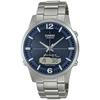 LINEAGE Мужские титановые часы Casio с солнечной батареей и радиоконтролем LCW-M170TD-2AJF (Официальный японский продукт) в серебре