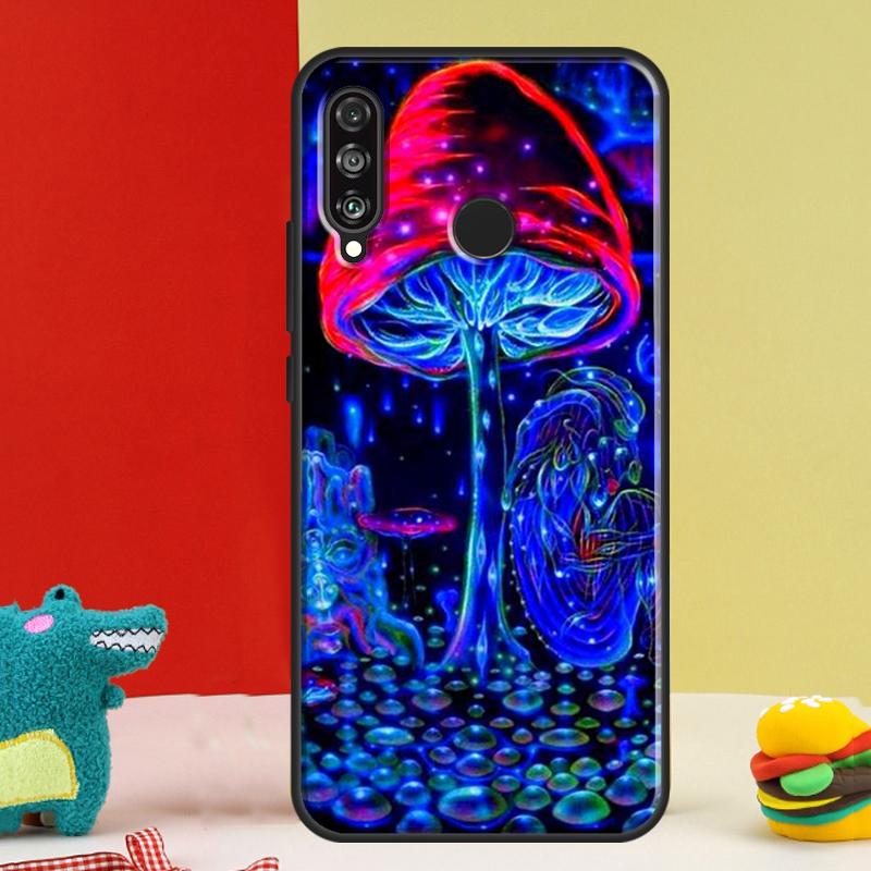 Trippy Mushroom Psychedelic Art For Huawei Nova 9 10 SE 12i 12s 11i 5T Y91 Y90 Y60 Y70 Y72 Y61 P60 Pro P20 P30 P40 Lite Case