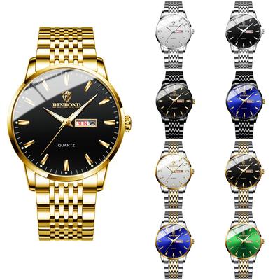 Мужские водонепроницаемые светящиеся наручные часы-будильник для бега