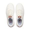 Li Ning Tianji Скользкие, износостойкие, увеличивающие рост, низкие кеды для скейтборда, мужские, белые с красным, AGCW065-5