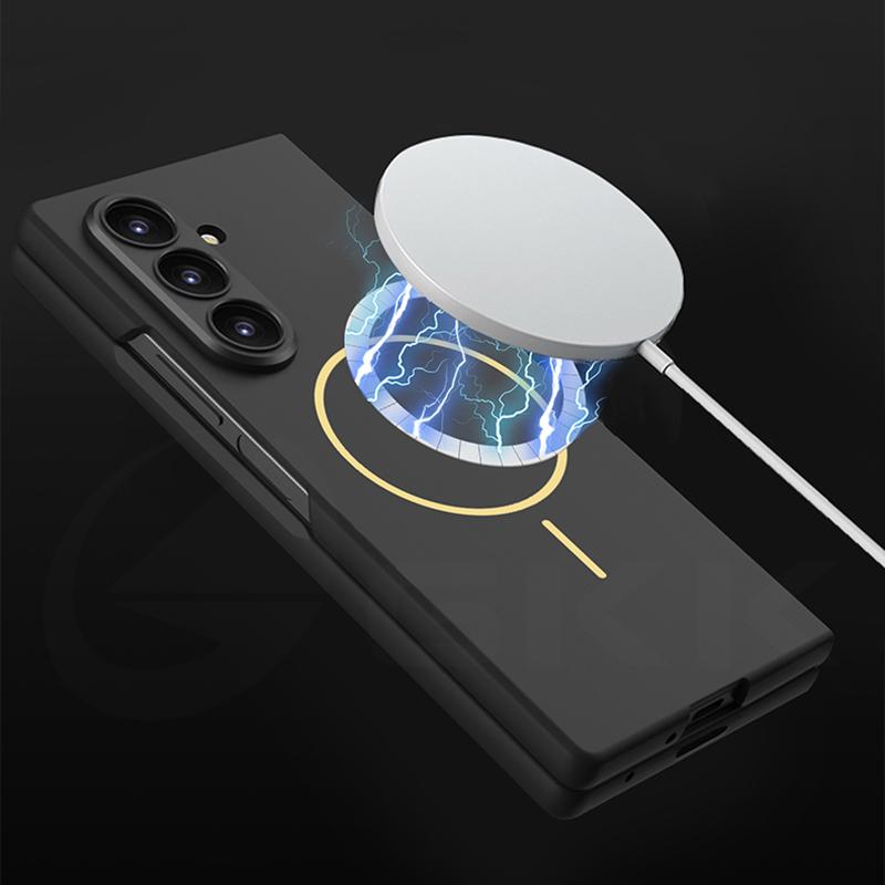 Для Magsafe Беспроводная Зарядка Чехол Для Samsung Galaxy Z Fold 8 Ultra Защитное Стекло Тонкий Чехол Для Galaxy Z Fold7 Чехол