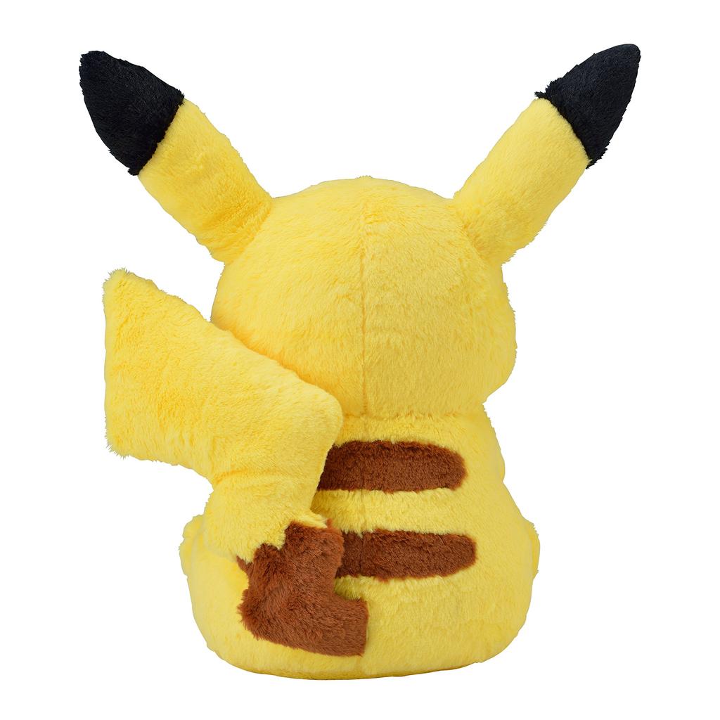 Pokémon Center Original Large Fluffy Plush Toy Pikachu 44 X 40 X 25 (H X W X D: Cm)