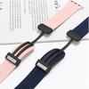 20mm 22mm Magnetic D Type Clasp Silicone Watch Band for Samsung Galaxy Watch 3