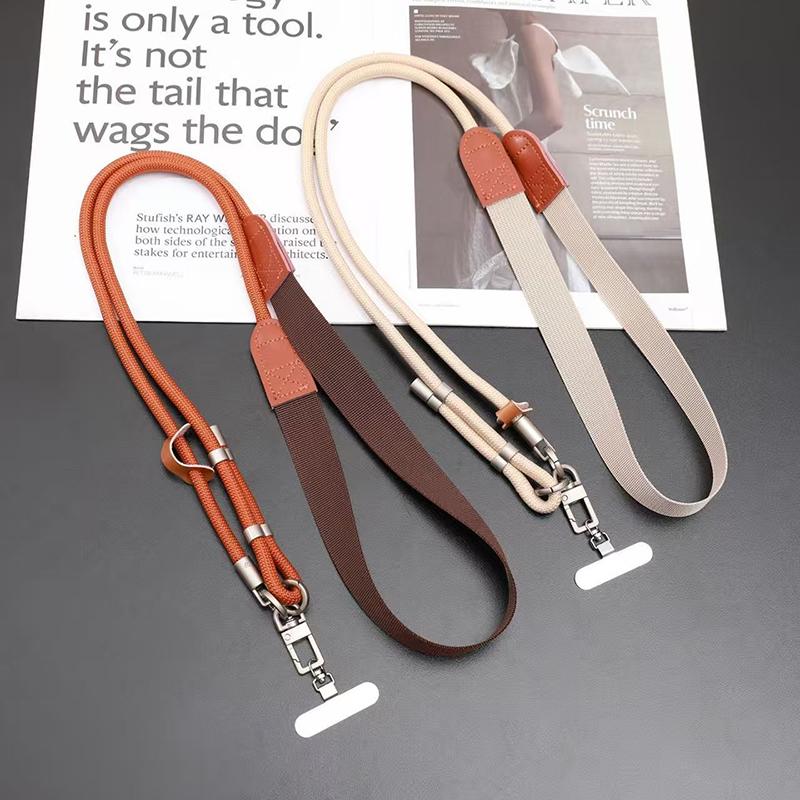 150Cm Adjustable Upgraded Widened Shoulder Mobile Phone Lanyard Camera Rope High-End Decompression Phone Hanging Rope