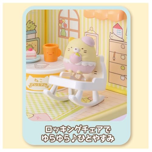 «Sumikko Gurashi» от Takara Tomy: Добро пожаловать в мою комнату - Чаепитие кота