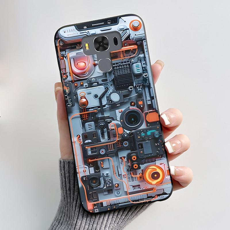 Чехол для Asus ZenFone 3 Max ZC553KL X00DD X00DDA X00DDB 5.5" Чехол Роскошный Дракон Милый Крутой Для Мальчиков Девочек Мягкий Силикон Задняя Крышка