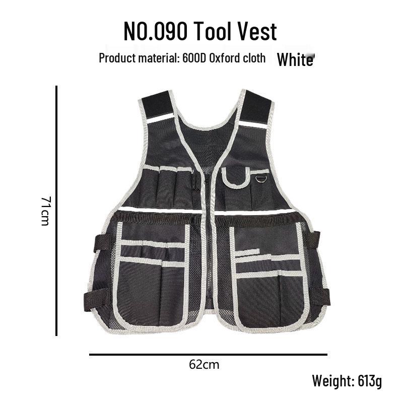 Светоотражающий рабочий жилет Penggong для электриков, плотников и ландшафтных дизайнеров