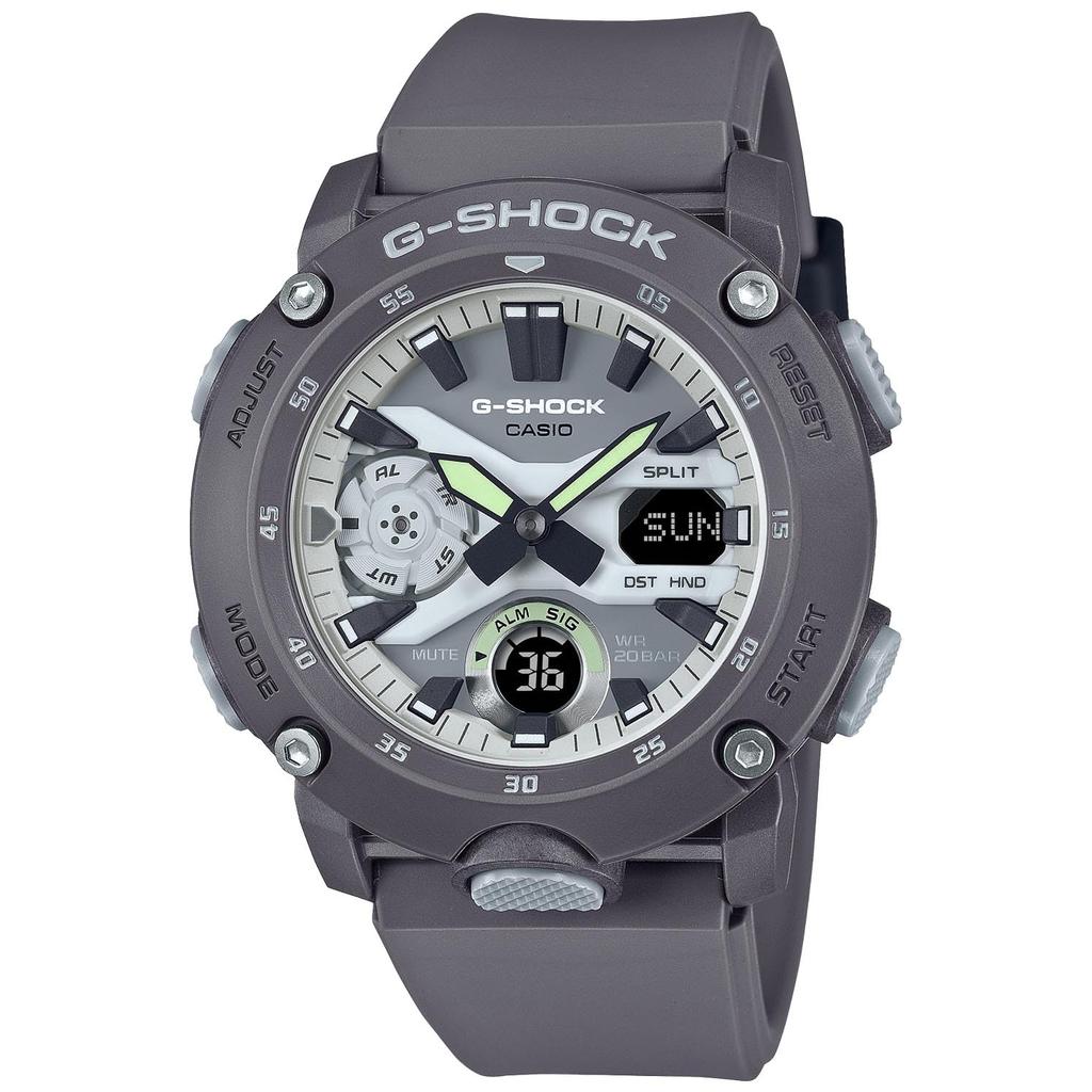 Casio G-Shock Men's Watch GA-2000HD-8AJF Gray HIDDEN GLOW Series Japan Model