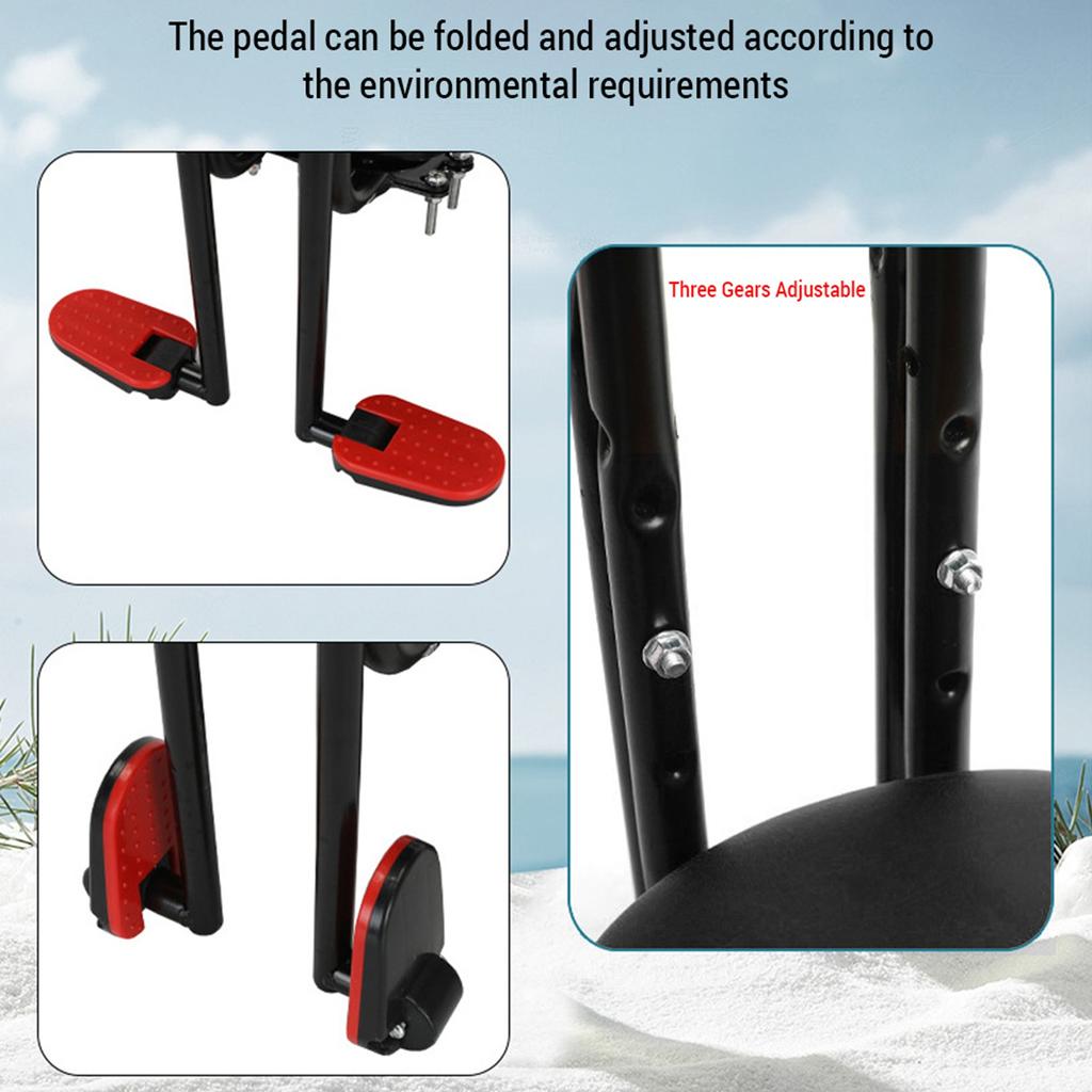 Переднее велосипедное сиденье для малышей Переднее детское безопасное сиденье с ограждением и подставкой для ног