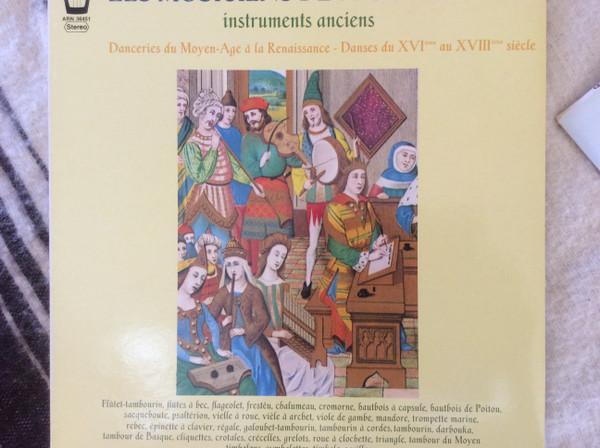 LP Record LES MUSICIENS DE PROVENCE - Vol.5 Instruments Anciens-Danceries ARN36451 Arion 1978 Italy Classical Used