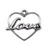 Шармы Любовь Сердце Бирки Подвески Лучшие Друзья Винтажные Ювелирные Изделия Материалы QC080