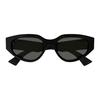 Gucci Cat Eye Original Design Sunglasses Unisex sunglasses Black GG1845SA001
