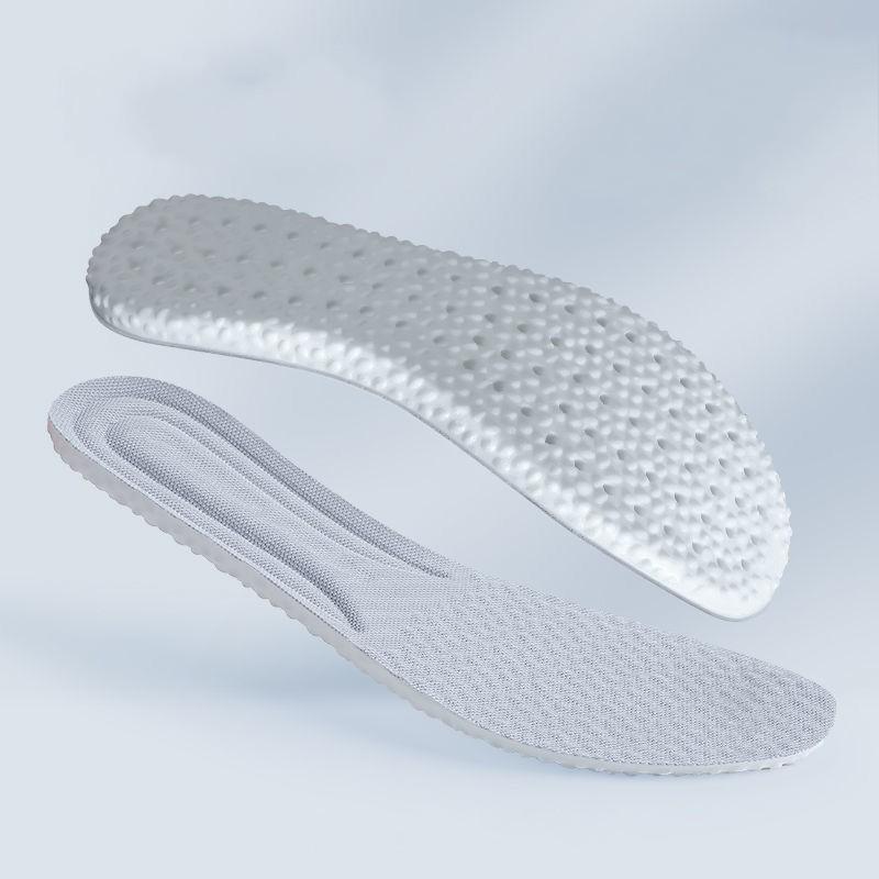 Амортизирующие спортивные стельки для обуви, подошва, подушка для бега, дышащие дезодорирующие мягкие утолщенные стельки из искусственной кожи, подушечки для обуви