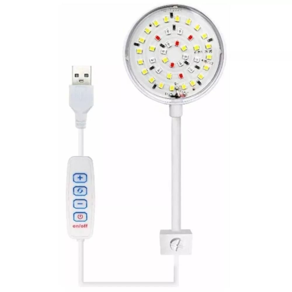 Mini Fish Tank Clip Lamp USB Aquarium Light New Aquarium Plant Light