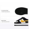 Кроссовки Nike Air Force 1 LV8 GS Черно-белые с темно-желтым для детей DH9597-002